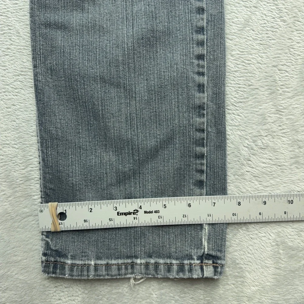 Wrangler Jeans Mens 34x36 Blue Retro Straight Leg 88MWZJM Stretch Denim